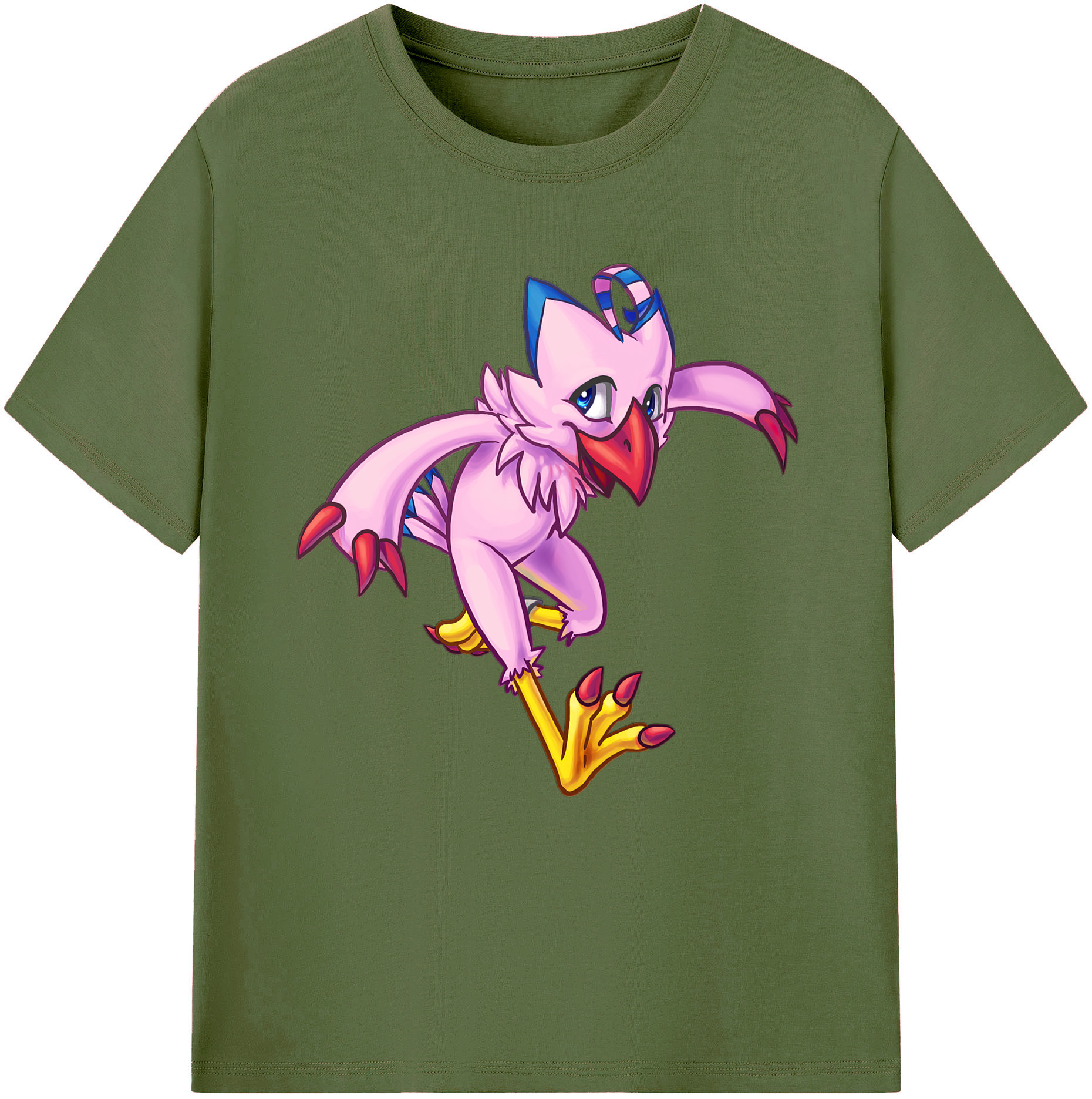 （画像用） Digimon デジタルモンスター/デジモン 綿100％半袖Tシャツ（フロントプリント）
